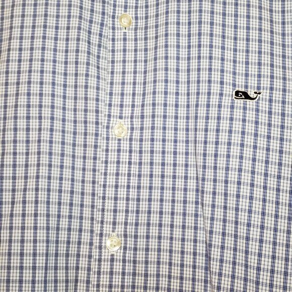 Vineyard Vines Men's Long Sleeve Button Down, Size M, Slim Fit Whale Shirt - Picture 6 of 6